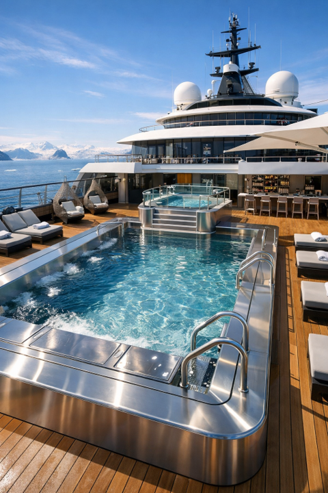 Bazen iz nerjavnega jekla